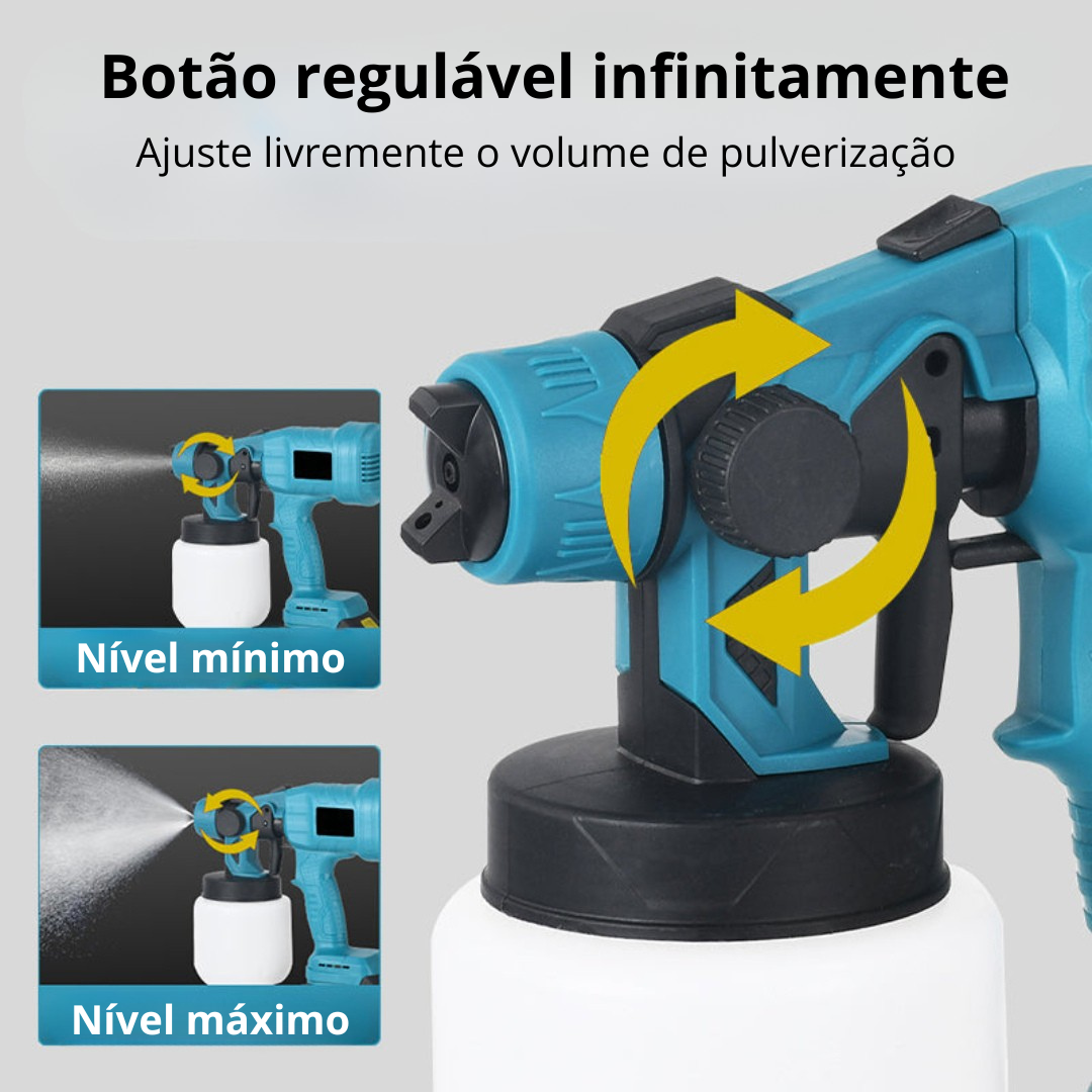 Pistola de pintura elétrica