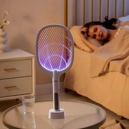 Raquete elétrica anti-mosquitos