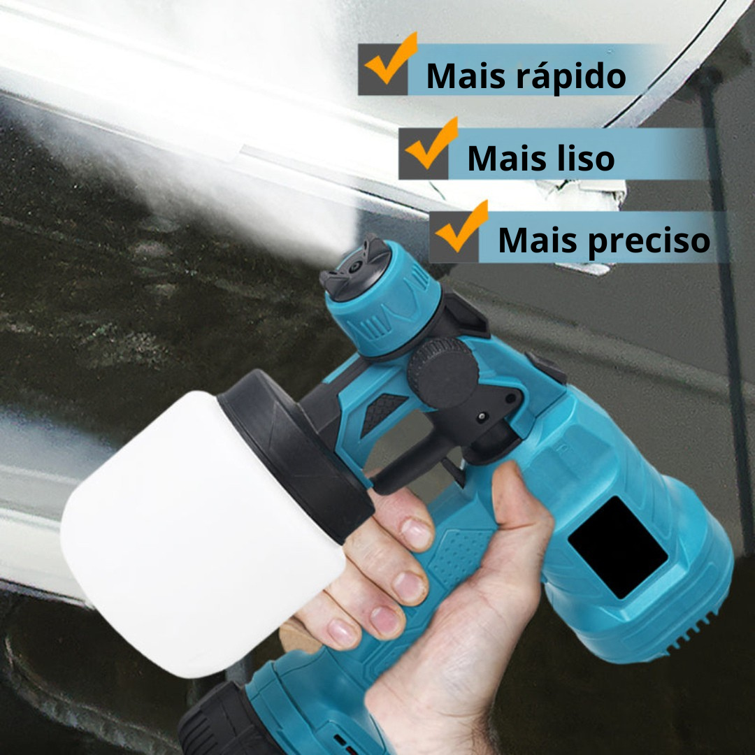 Pistola de pintura elétrica