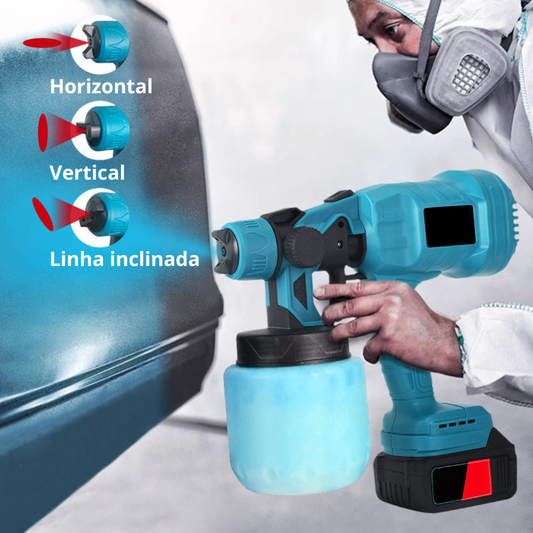 Pistola de pintura elétrica
