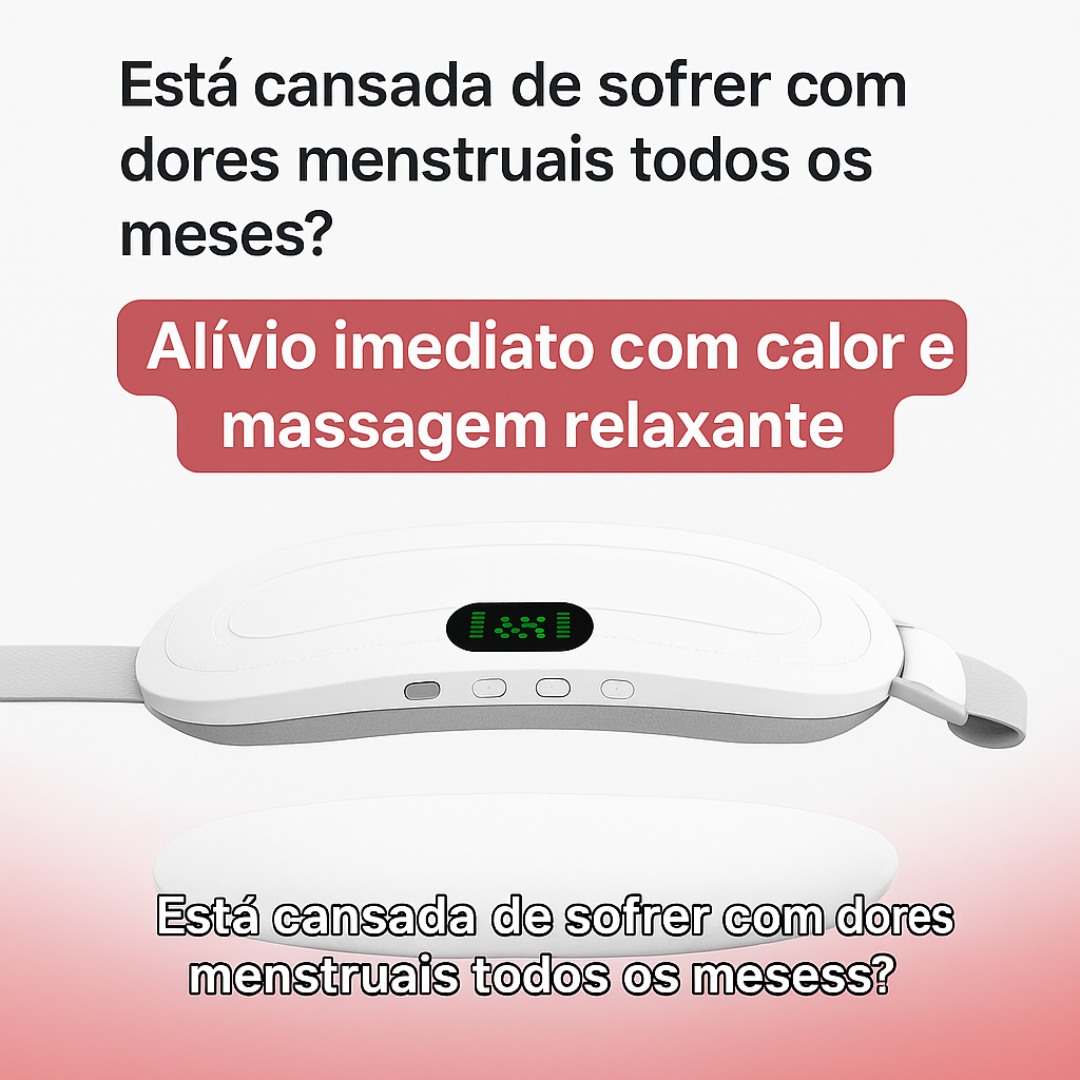 Cinto Calmante Conforto Menstrual da Cambez