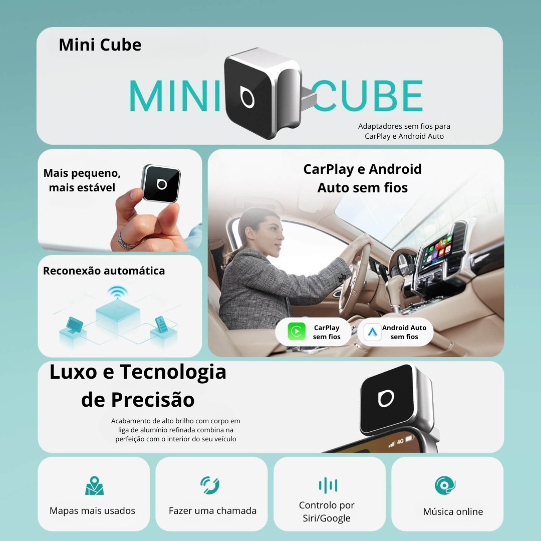 Adaptador CarPlay/Auto
