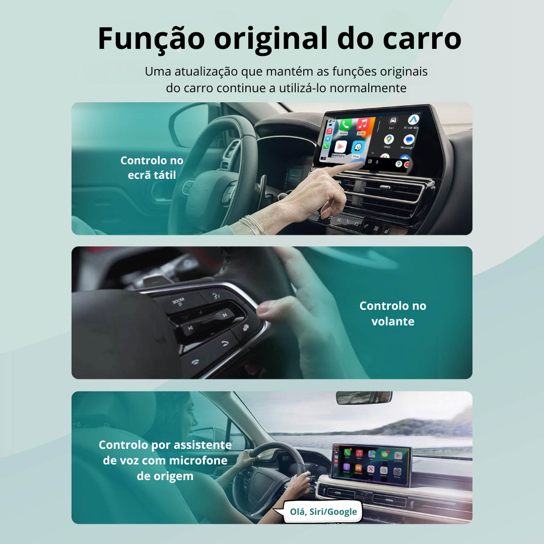Adaptador CarPlay/Auto