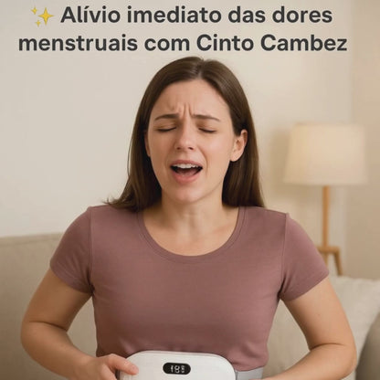 Cinto Calmante Conforto Menstrual da Cambez
